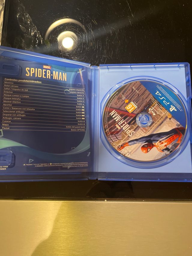Videojuego Spider-Man PS4 Marvel