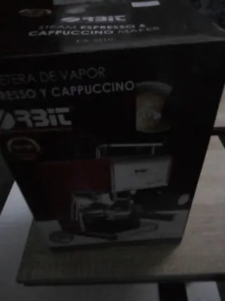 Cafetera Orbit Espresso y Cappuccino