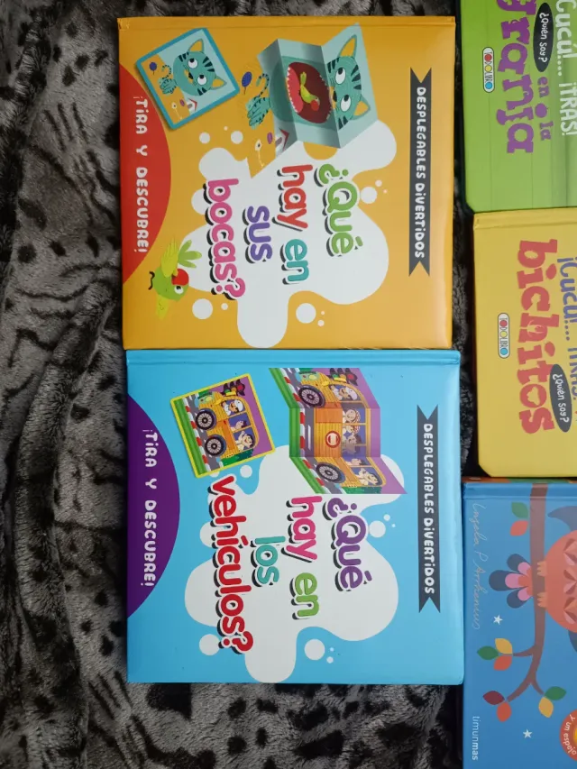 Lote 5 libros infantil/bebes