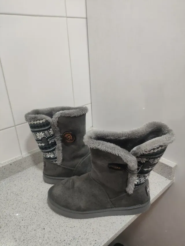 Botas Diesel Gris Talla 40