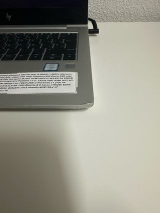 HP EliteBook 830 G6 i5-8365U 8GB 256SSD 13"