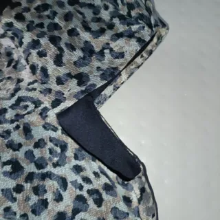 Vestido estampado leopardo talla M