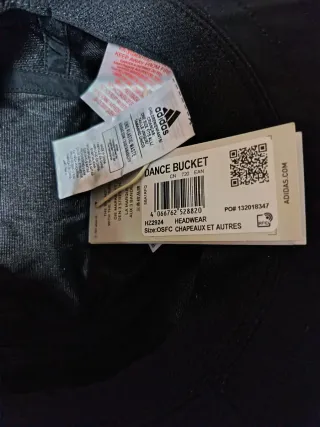 Sombrero Adidas Dance Bucket Negro y Verde