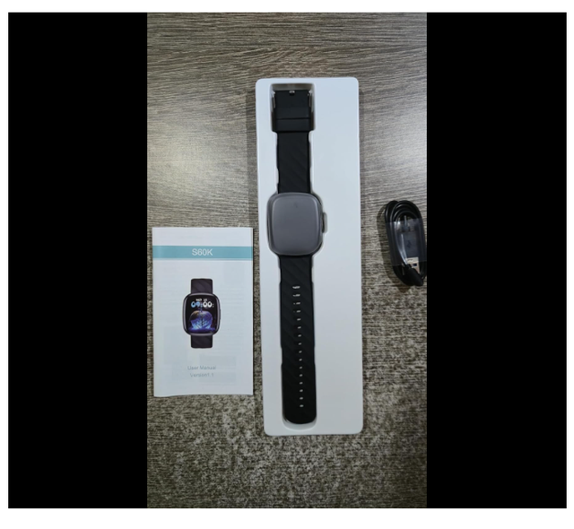 Smartwatch Bambini IP68 Impermeabile Nero