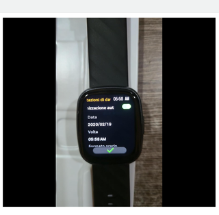 Smartwatch Bambini IP68 Impermeabile Nero