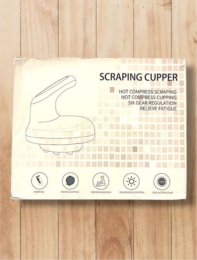 Masajeador Eléctrico Guasha y Ventosas