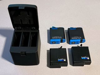 Cargador Telesin + 4 Baterías GoPro Hero 8/7/6/5