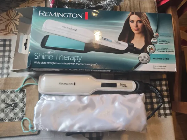 Plancha Pelo Remington Shine Therapy