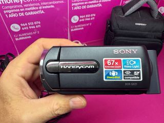 SONY HANDYCAM DCR-SX21E COMPLETA + ACCESORIOS 1 AÑ