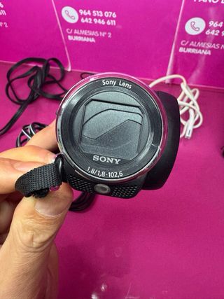 SONY HANDYCAM DCR-SX21E COMPLETA + ACCESORIOS 1 AÑ