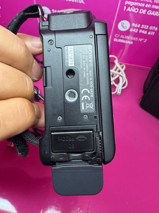 SONY HANDYCAM DCR-SX21E COMPLETA + ACCESORIOS 1 AÑ