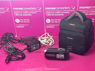 SONY HANDYCAM DCR-SX21E COMPLETA + ACCESORIOS 1 AÑ