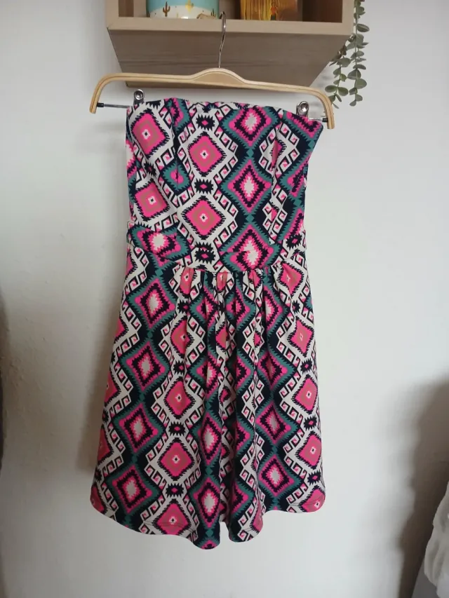 Vestido colores llamativos