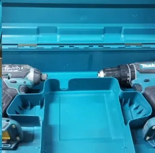 3 maletines makita para taladro y atornillador 18v