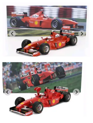 Prezzo per un solo modello Schumacher 1:18