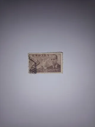 Sello España 50 Céntimos Juan de la Cierva