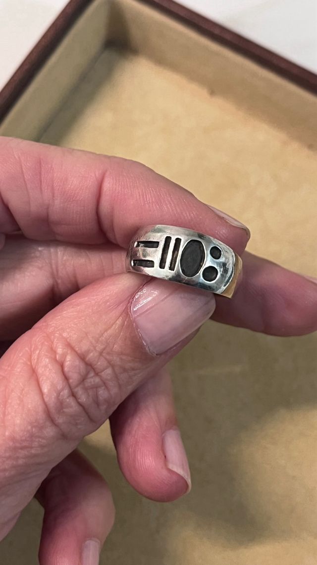 Anillo Plata Labrado