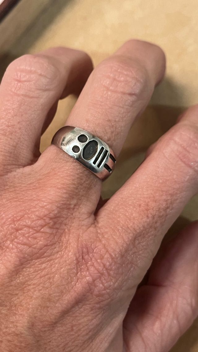 Anillo Plata Labrado