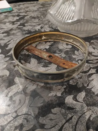 Plafón cristal principios siglo XX