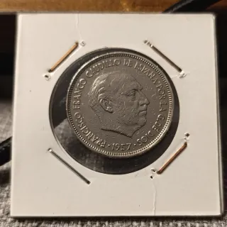 Moneda 25 Pesetas 1957*61