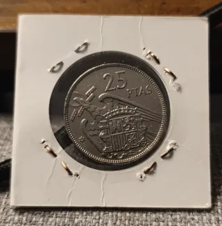 Moneda 25 Pesetas 1957*61