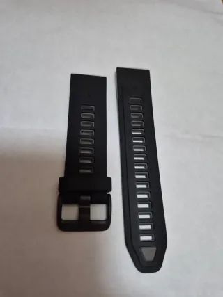 Correa Garmin QuickFit 20mm Negra/Gris