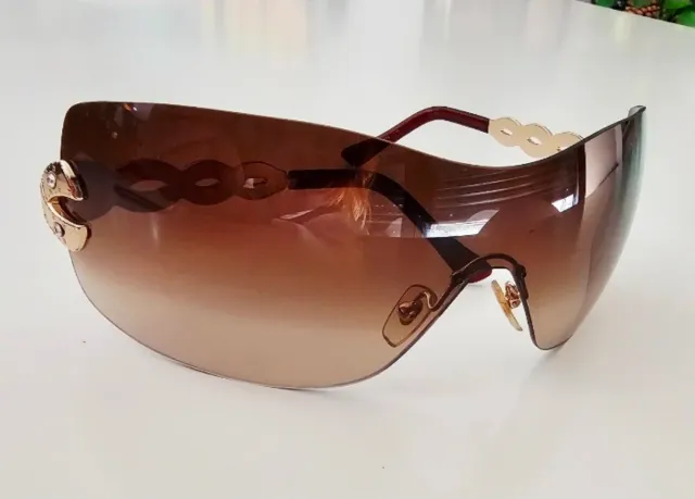 Gafas de sol Versace Medusa Marrones y Doradas