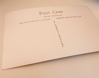 Caixa Biscoitos Família Real 1930 + Postal