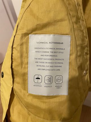 Parka niño Scalpers impermeable