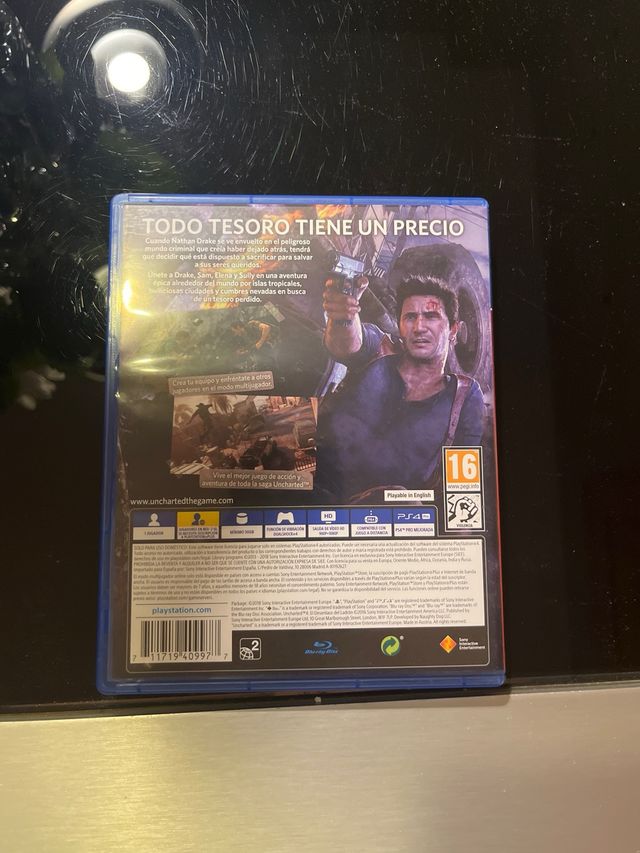 Uncharted 4: El Desenlace del Ladrón PS4