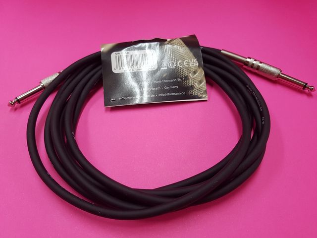 Cavo audio professionale Jack Nero