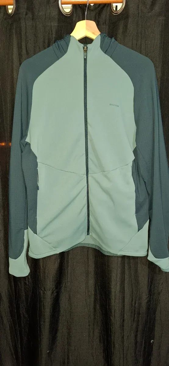 Chaqueta polar Quechua verde/azul