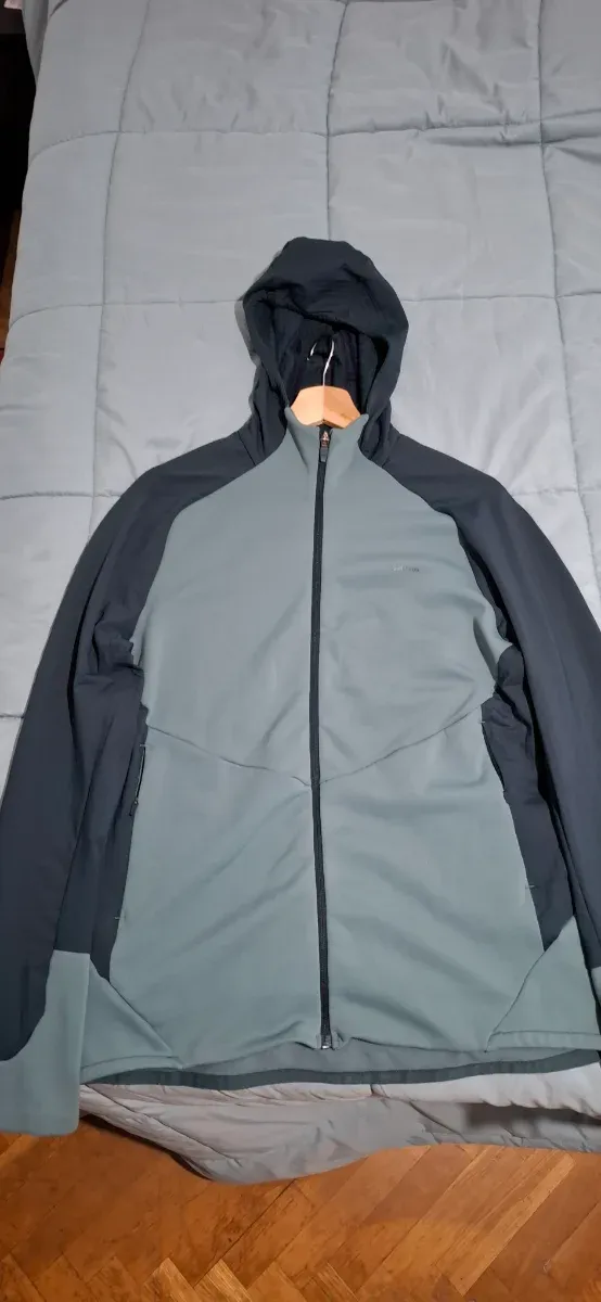 Chaqueta polar Quechua verde/azul