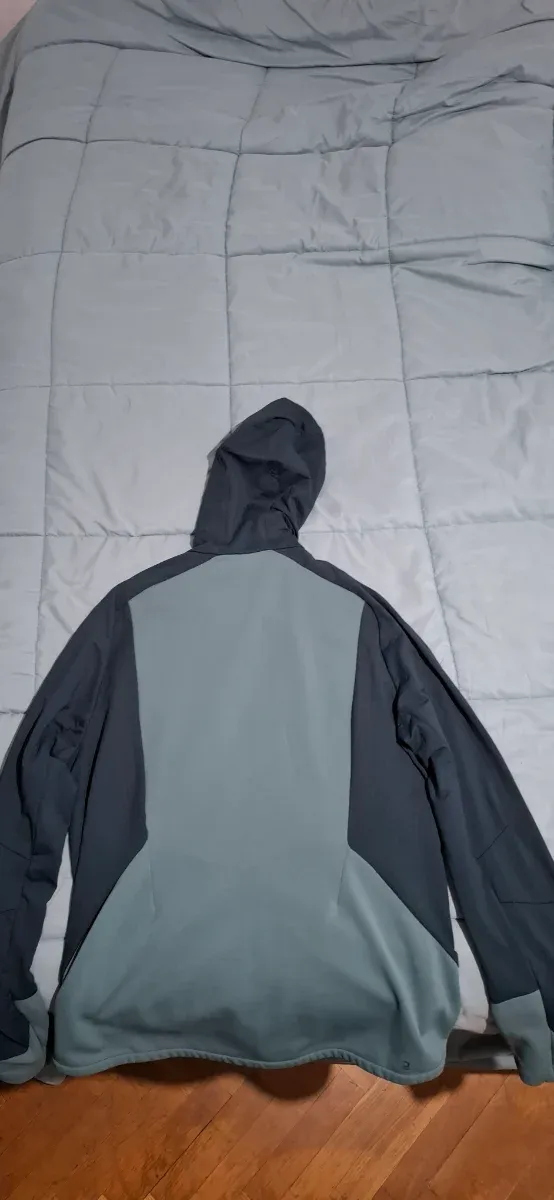 Chaqueta polar Quechua verde/azul