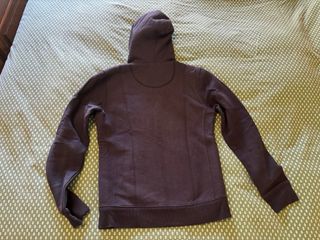 Felpa K-Way donna con cappuccio e zip