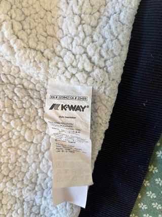 Felpa K-Way donna con cappuccio e zip