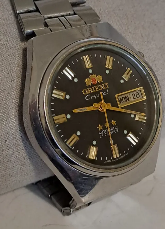 Reloj Orient Crystal Automático 21 Jewels