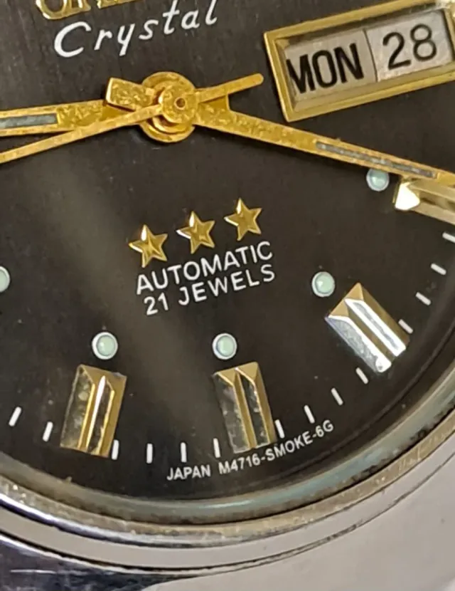 Reloj Orient Crystal Automático 21 Jewels