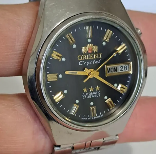 Reloj Orient Crystal Automático 21 Jewels