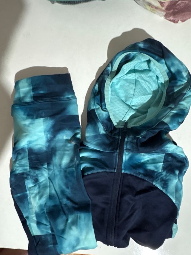 Conjunto Decathlon Azul y Turquesa