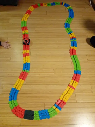 Pista Coches Flextreme Smoby 4.40m 184 Piezas