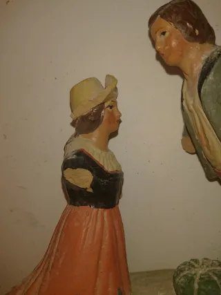 Figuras de belén para restaurar