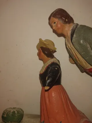 Figuras de belén para restaurar