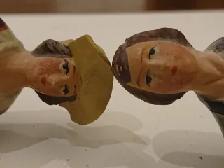 Figuras de belén para restaurar