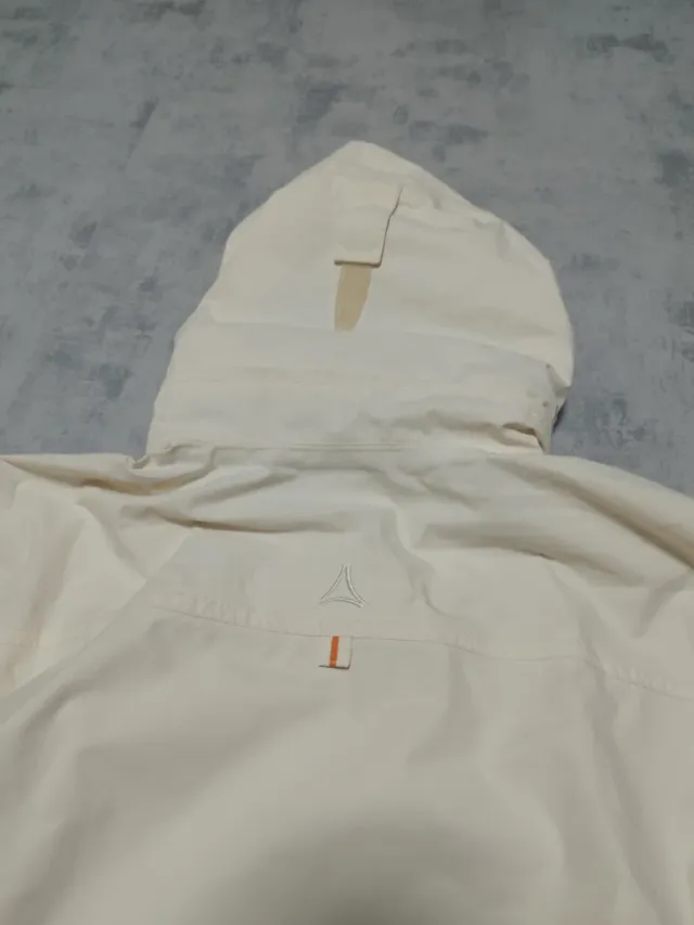 Chaqueta Impermeable Schöffel Beige con Capucha