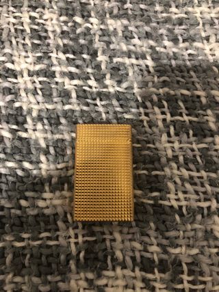 Encendedor S.T. Dupont Paris Dorado Original