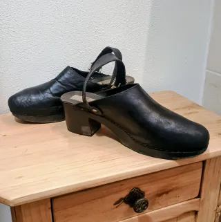 Sandali neri donna con tacco