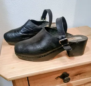 Sandali neri donna con tacco