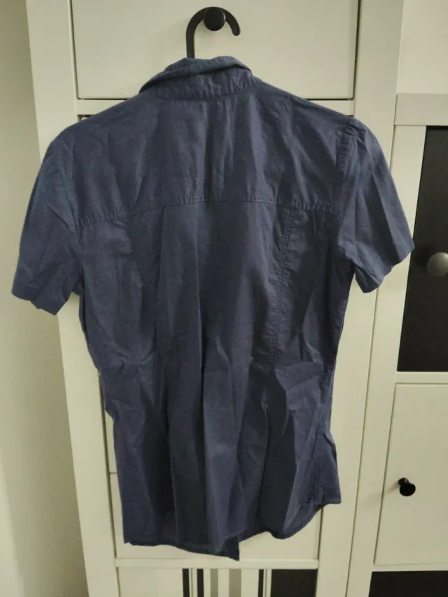 Camisa Clockhouse azul talla xs