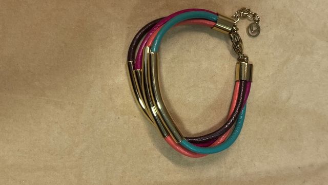 Pulsera Vice Roy cuero y dorada